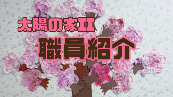 保護中： 太陽II☀️職員紹介